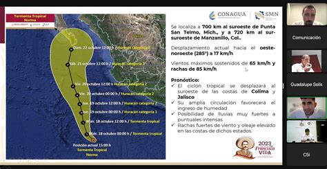 Norma se intensifica a huracán categoría 1 EN VIVO App PolarysFm