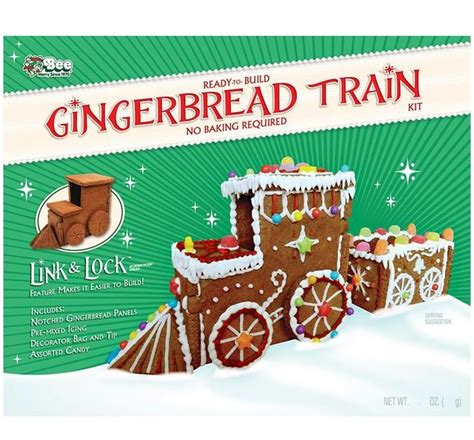 Gingerbread Train, Gingerbread House Kits, Gingerbread Cookies, Christmas Room, Christmas Store ...