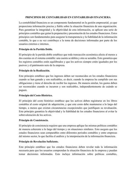 Principios De Contabilidad En Contabilidad Financiera Karla Y Simental Udocz