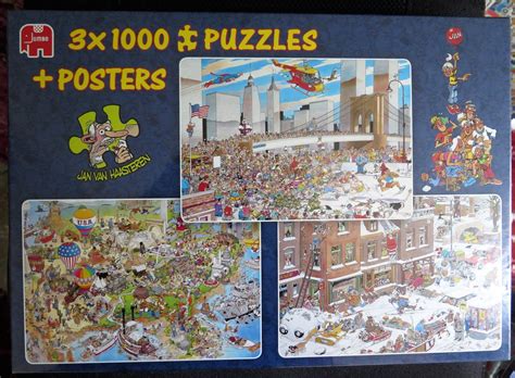 Jan Van Haasteren 81002 3 In 1 Puzzel Combi Doos 3 Posters Bol