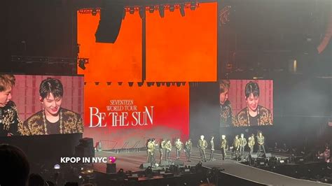 Seventeen Be The Sun Tour Newark Opening Ment Pt