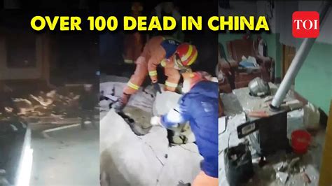 Breaking Massive Midnight Earthquake In China Kills More Than 100