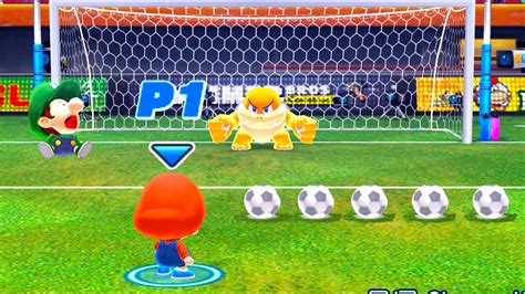 Mario Sports Superstars Football Baby Mario Metal Mario Vs Baby Luigi