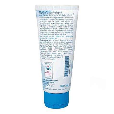 Multilind Dermacare Protect Wundschutz Pflegecreme 100 Ml