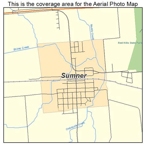 aerial photography map  sumner il illinois