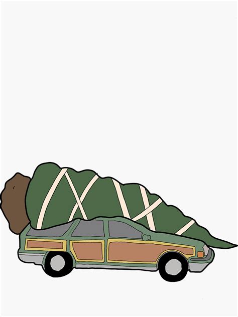 National Lampoons Christmas Vacation Sticker For Sale By Molski