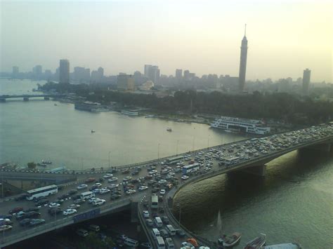 cairo tower and 6 th october bridge | Erasmus photo Cairo