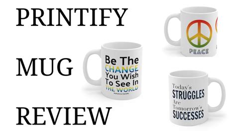 Printify Mug Review Print On Demand Review Youtube