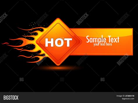 Illustration Fiery Vector And Photo Free Trial Bigstock