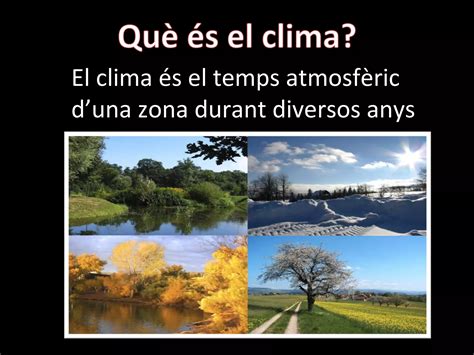 Tema 8 El temps atmosfèric i el clima PPT