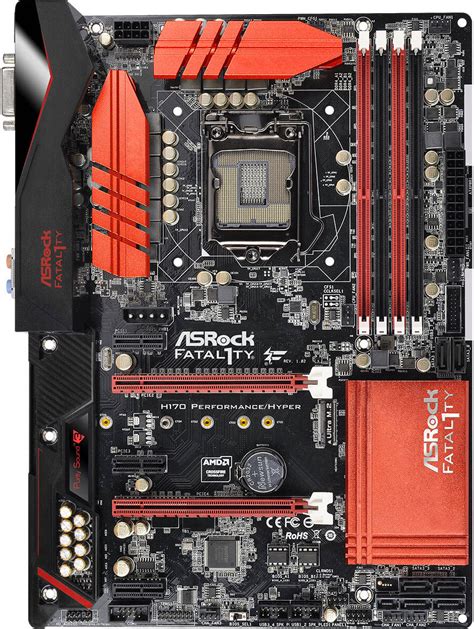 Asrock Fatal1ty H170 Performance Hyper Motherboard Specifications On