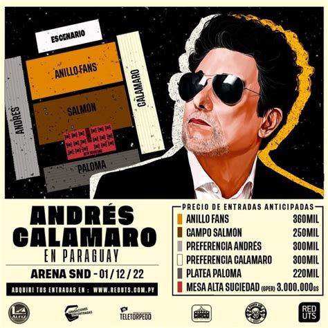 Red Uts Paraguay On Twitter Andr S Calamaro En Paraguay La Vuelta De