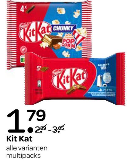 Kitkat Chocoladereep Folder Aanbieding Bij Spar Details