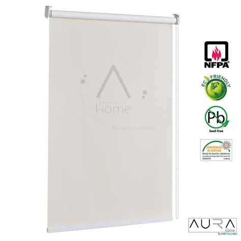 Ripley CORTINA ROLLER SUN SCREEN AURA BEIGE 120X250 CM