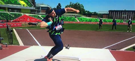 Crouser Breaks World Shot Put Record With 23.37m At U.S. Olympic Trials ...