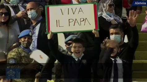 Viaje Apost Lico El Papa Agradecido Por Su Peregrinaci N A Chipre Y