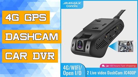 G Gps Dashcam Car Dvr Jimimax Jc P Wifi Hotspot Vehice Cam Live