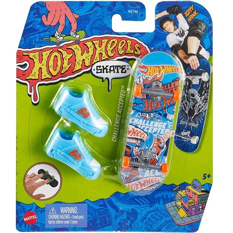 Hot Wheels Skate De Dedo Tenis Mattel HGT46 Shopee Brasil