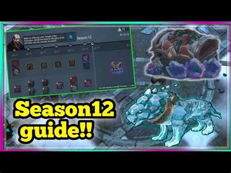 How To Farm The Season Frostborn Guide Obt Youtube