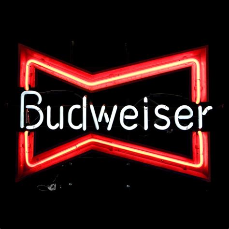 Budweiser Neon Sign Air Designs