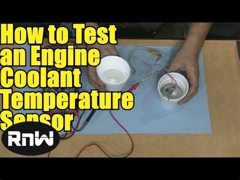 How To Test An Engine Coolant Temperature Sensor Using A Basic