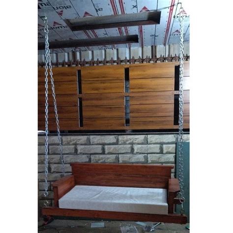 Modern Brown Teak Wood Swing Jhula At Rs 28000 Piece In Noida ID