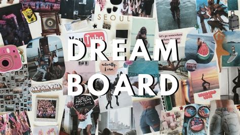 Make A Dream Board With Me For 2019 Youtube