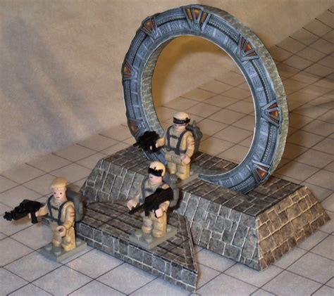 Stargate Paper Model By Sean Lambert Stargate Fanprod Wiki Fandom