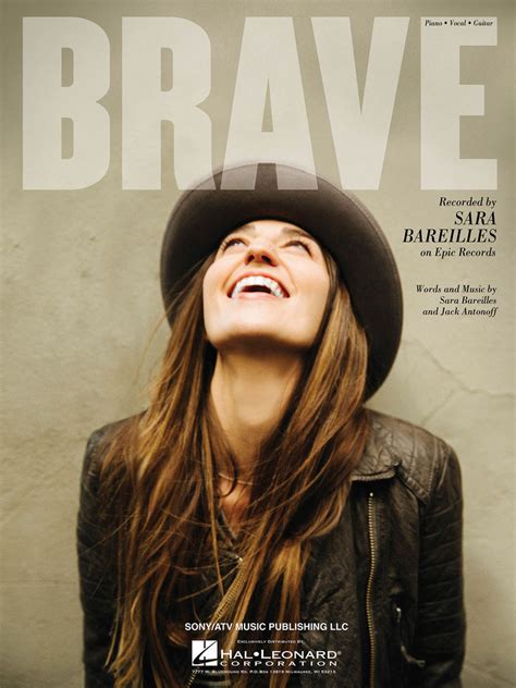 Brave By Sara Bareilles Sheet Music