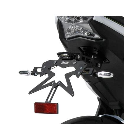 Ermax Kawasaki Z Black Alu Sup License Plate Holder