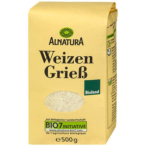 Alnatura Weizen Grieß Mehl Getreide im dm Online Shop