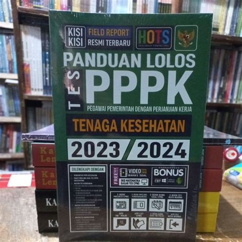 Jual Buku Panduan Lolos Tes Pppk Tenaga Kesehatan 2023 2024 Shopee