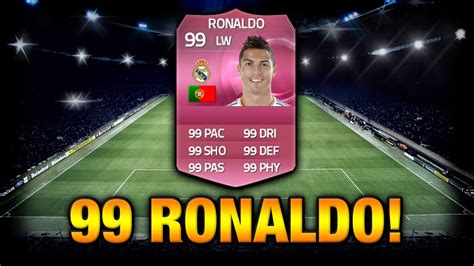 Fifa 15 99 Rated Ronaldo Youtube