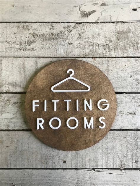 Fitting Room Sign Business Clothing Boutique Store Retail Etsy In