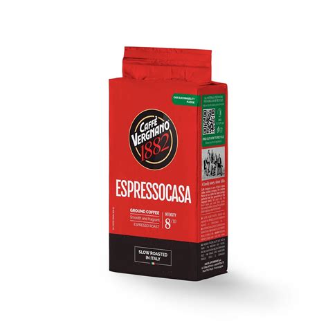 Caffè Vergnano 1882 Espresso Ground Coffee 250g