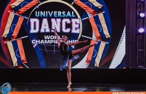 Veronica Canelón revalidar título como Campeona Mundial Danzas