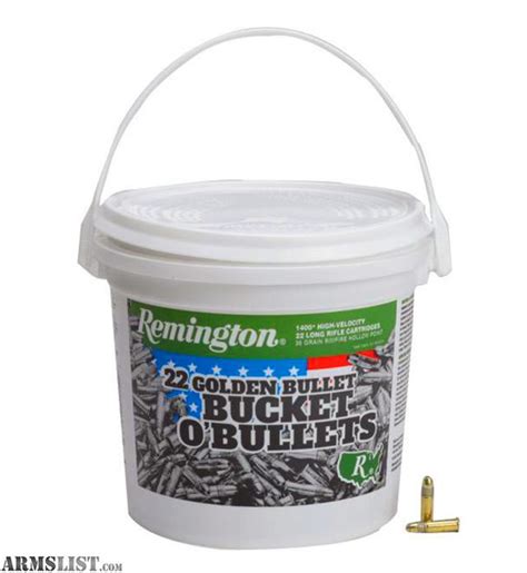 Armslist For Sale 22lr Remington Bucket O Bullets 1400 Rounds 22lr