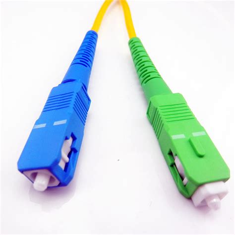 Ftth Onu Gpon Singlemode Simplex Optical Patch Cord Sc Upc To Sc Apc