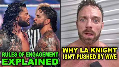 Roman Reigns Vs Jey Uso Rules Of Engagement Explained And Why La Knight