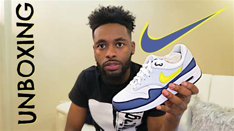 Unboxing Nike Airmax 1 How To Lace Tutorial Youtube