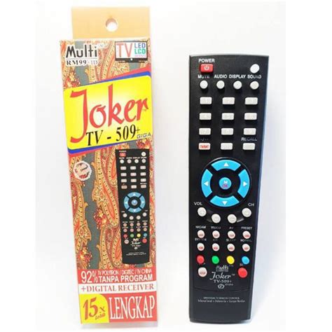 Jual Remote Tv Multi Joker Remote Joker Tv Remote Universal Stb