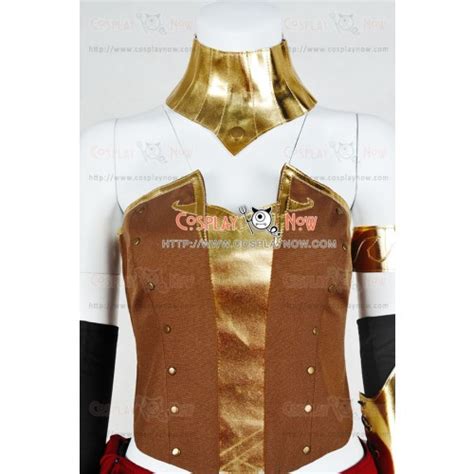 Rwby Cosplay Pyrrha Nikos Team Jnpr Costume Golden Dress