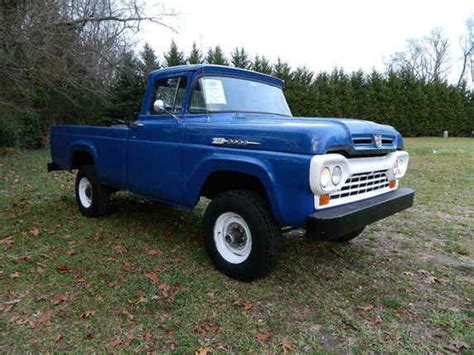 1960 Ford F100 Pickup For Sale 51 Used Cars From 3000