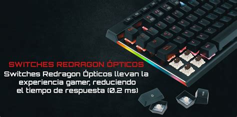 Teclado M Canico Gamer Redragon K Vata Pro Rgb