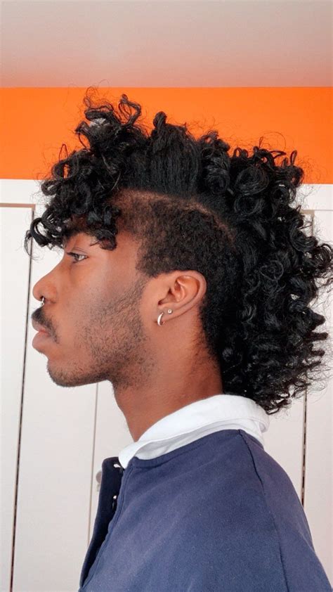 Pin By Jasper On H A I R Curly Hair Men Natural Hair Men