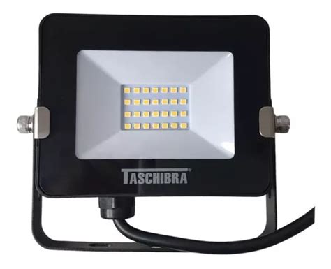 Taschibra Slim Refletor Holofote Espeto Poste TR LED Slim Carcaça