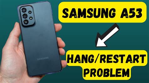 Galaxy A53 Hang Problem Samsung Hanging On Logo Fix Galaxy A53 5g Youtube