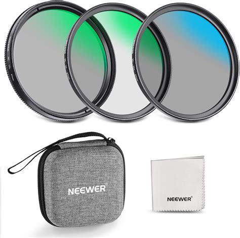 Neewer Mm Uv Cpl Nd Lens Filter Kit With Hard Shell Storage Case