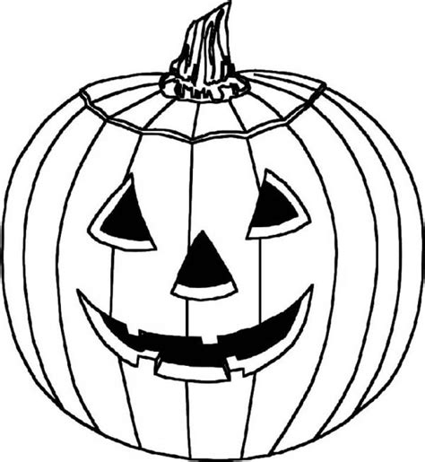 Dessins Gratuits à Colorier Coloriage Halloween Citrouille à imprimer