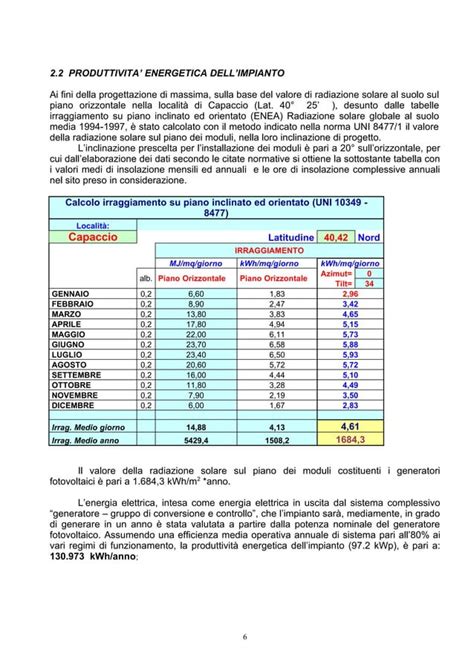 Relazione Tecnica Generale Pdf